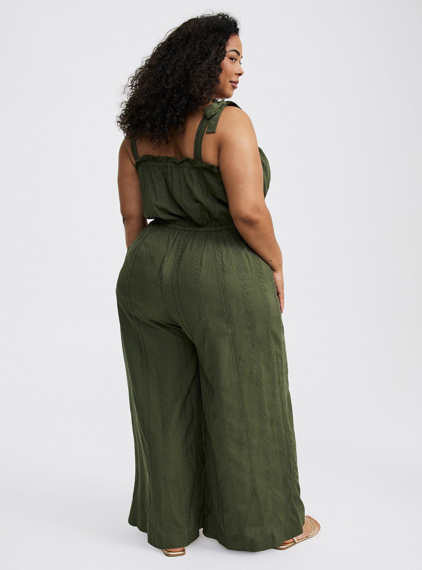 Challis Eyelet Jumpsuit