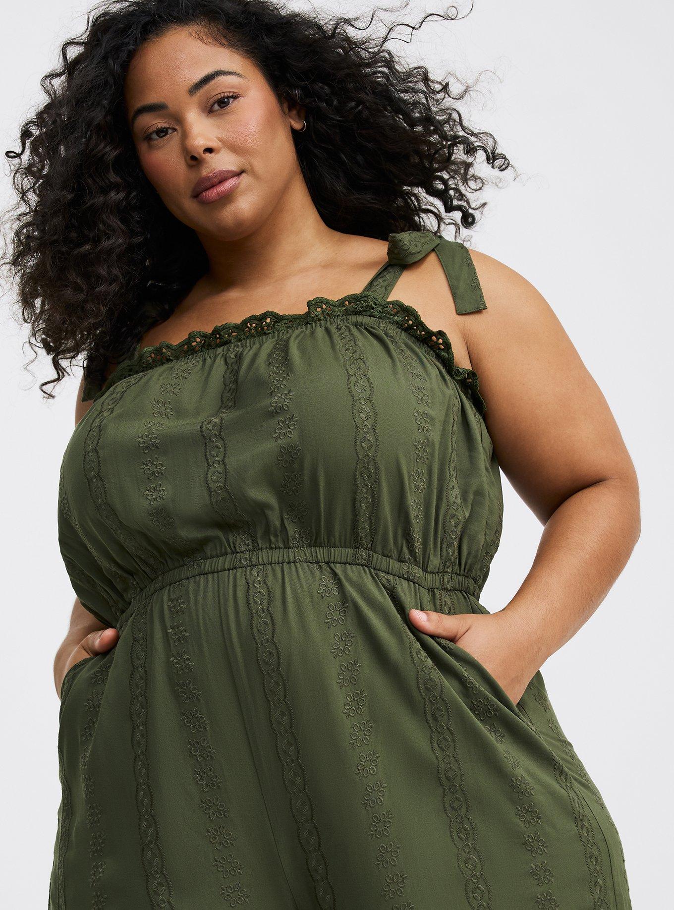 Challis Eyelet Jumpsuit