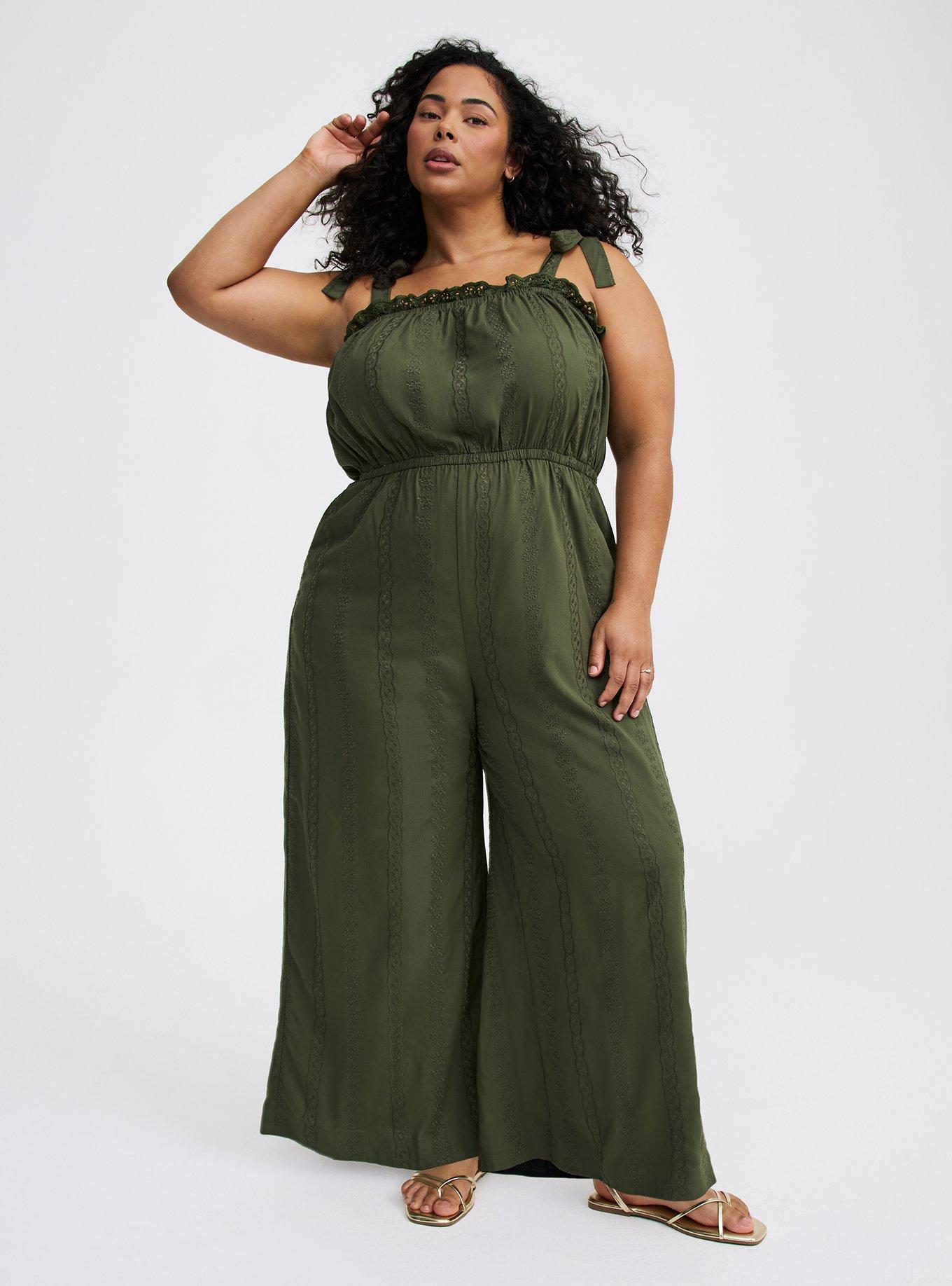 Challis Eyelet Jumpsuit