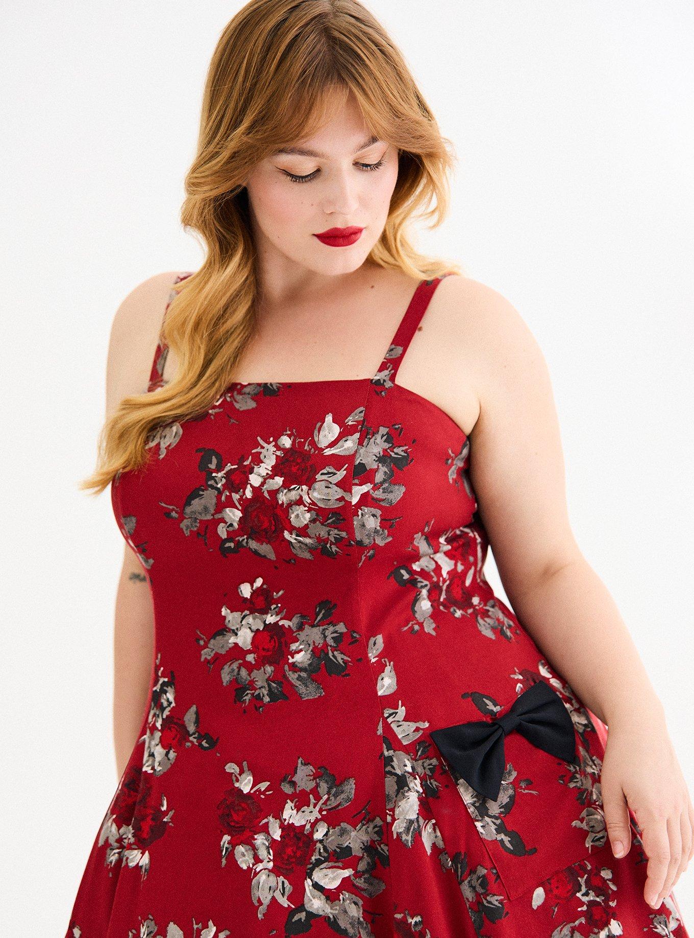 Retro Chic Fit & Flare Dress