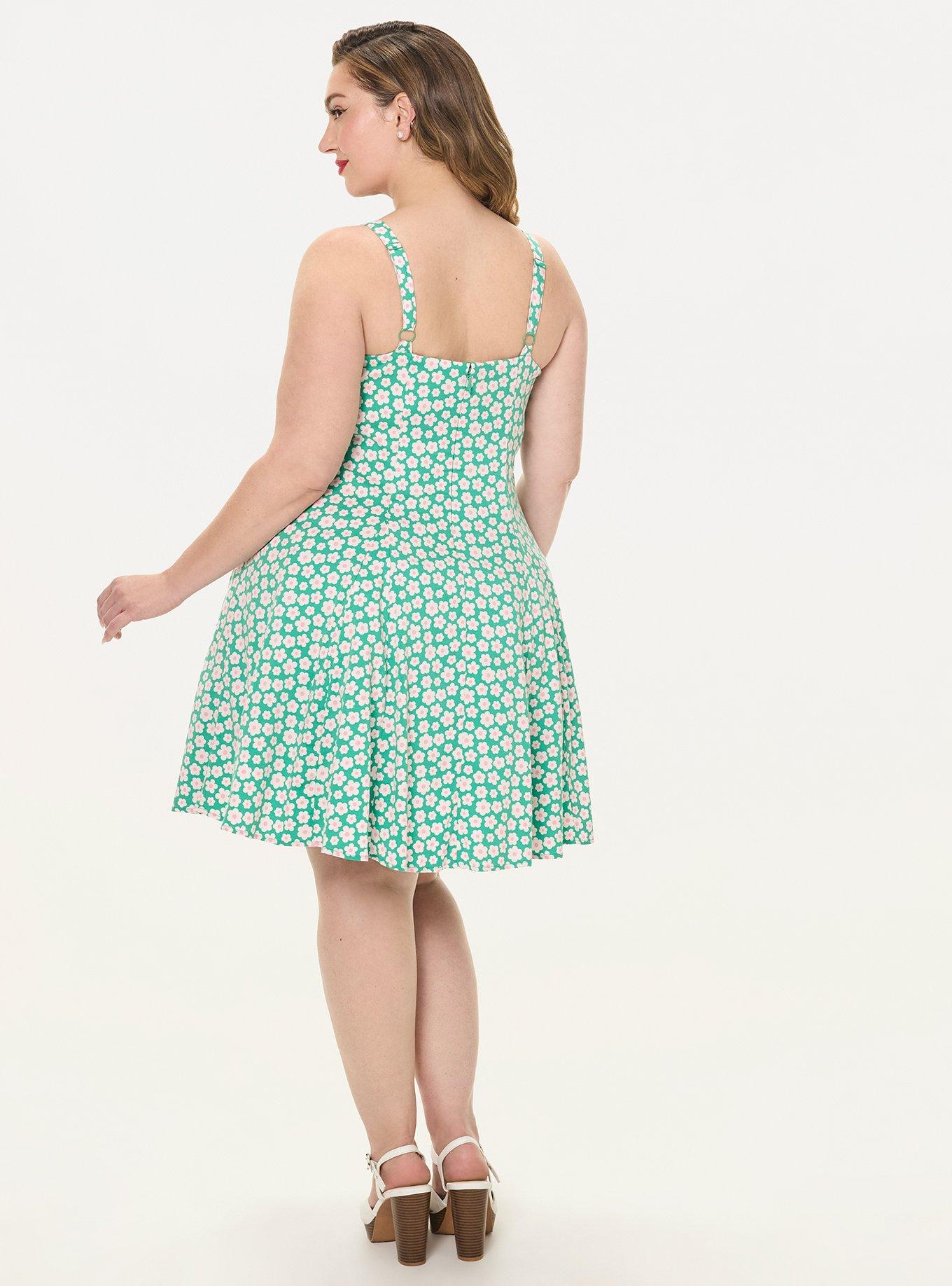 Plus Size - Retro Bow Pocket Mini Dress - Torrid
