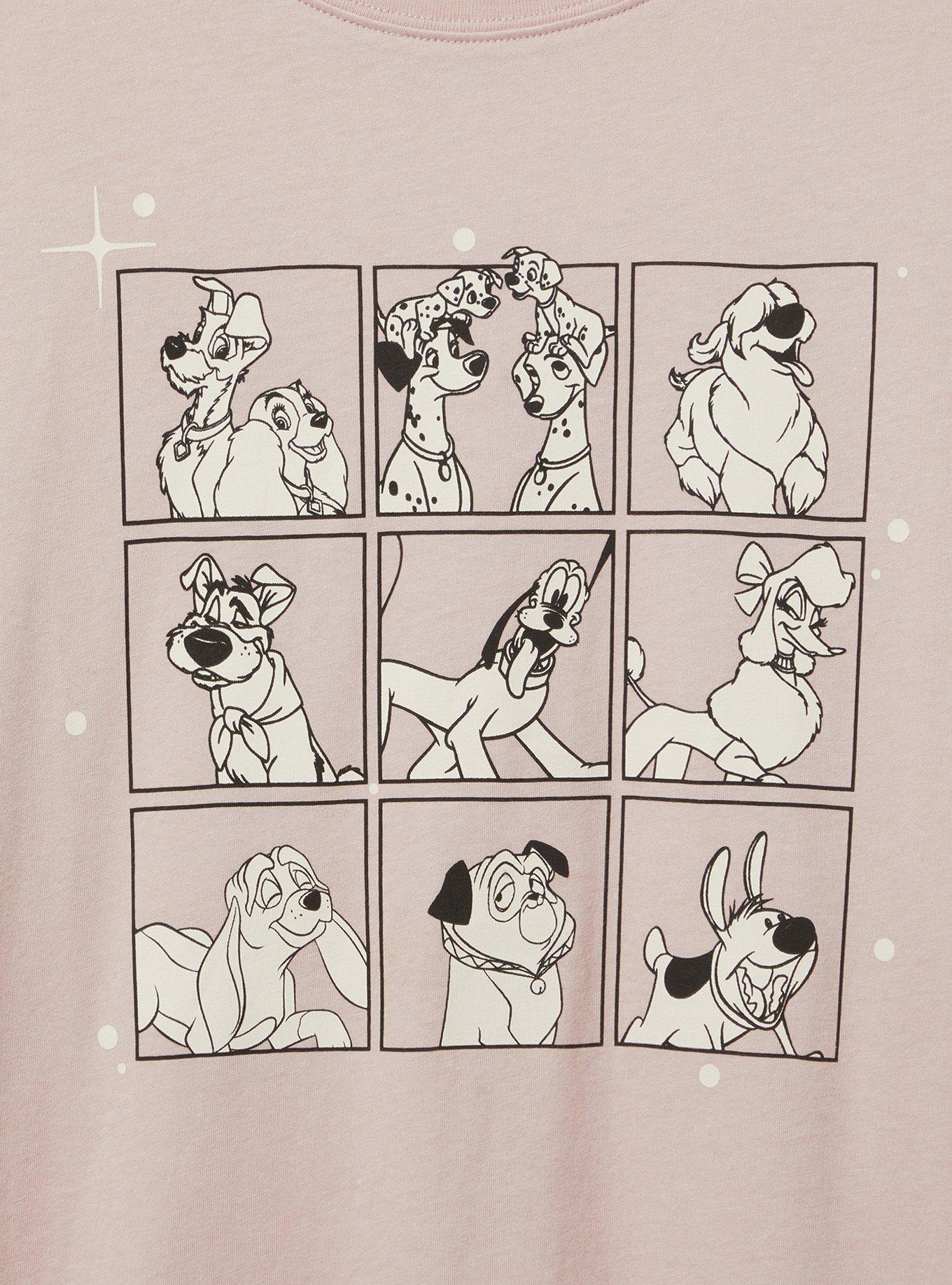 Disney Dogs Classic Cotton Crew Tee