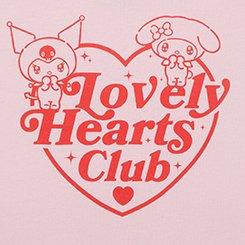 Plus Size Sanrio Relaxed Cotton Muscle Roll Sleeve Tank, MY MELODY X KUROMI ORCHID PINK, swatch