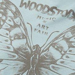 Woodstock Oversized Cotton Crew Tee, WOODSTOCK AGATE STONE, swatch