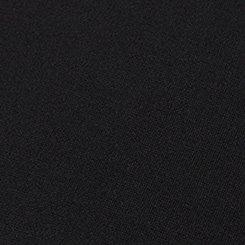 Mini Short-Sleeve Crew Dress, DEEP BLACK, swatch