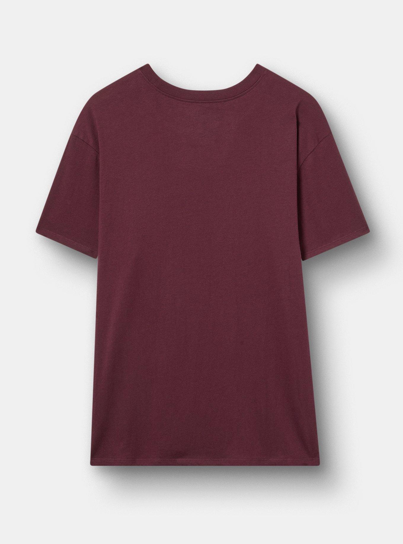 Relaxed Cotton Crew Tee