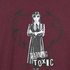 Relaxed Cotton Crew Tee, WARNING TOXIC WINETASTING, swatch