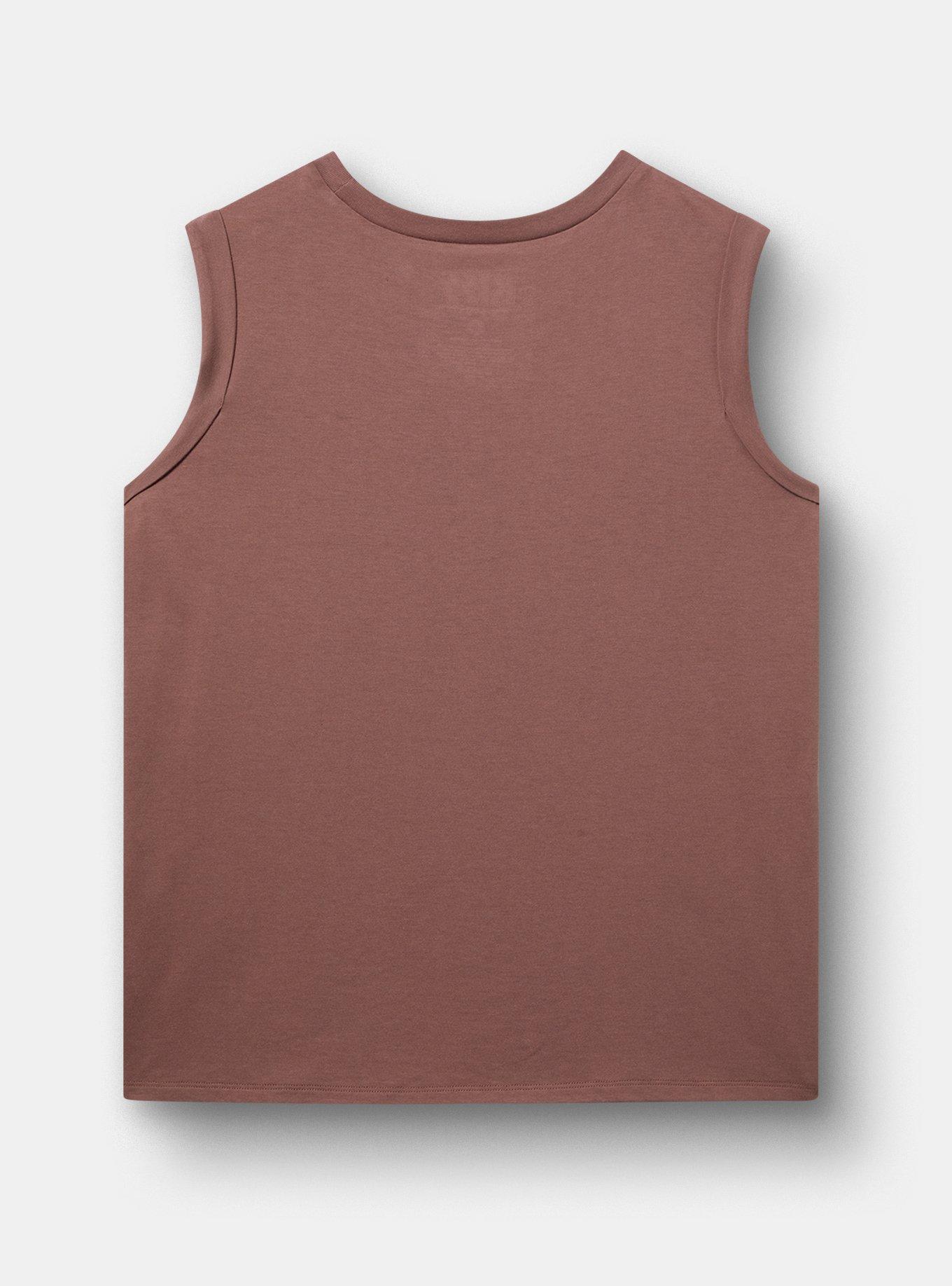 Roll-Sleeve Muscle Tee