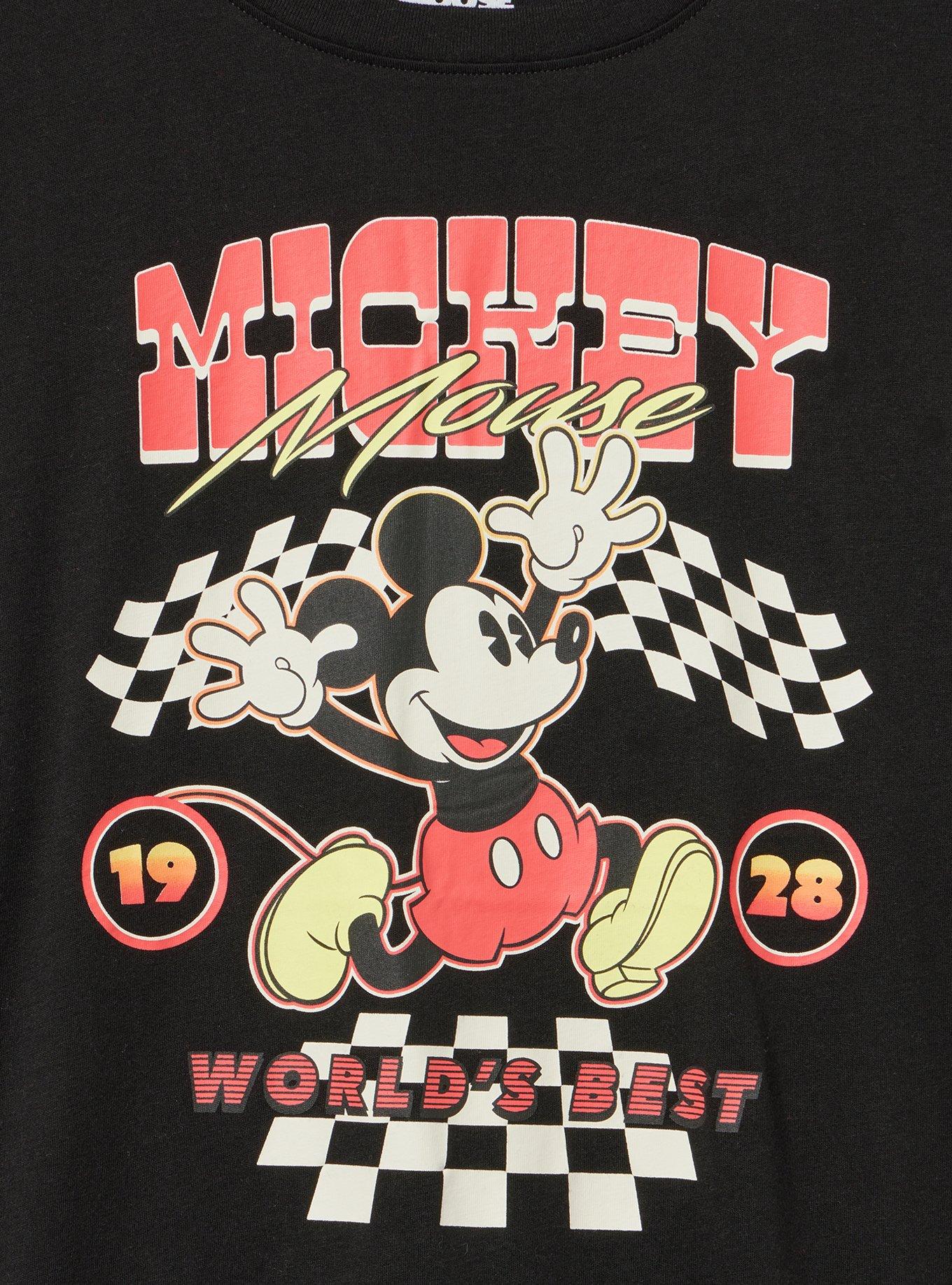 Mickey Mouse Relaxed Cotton Crew Tee