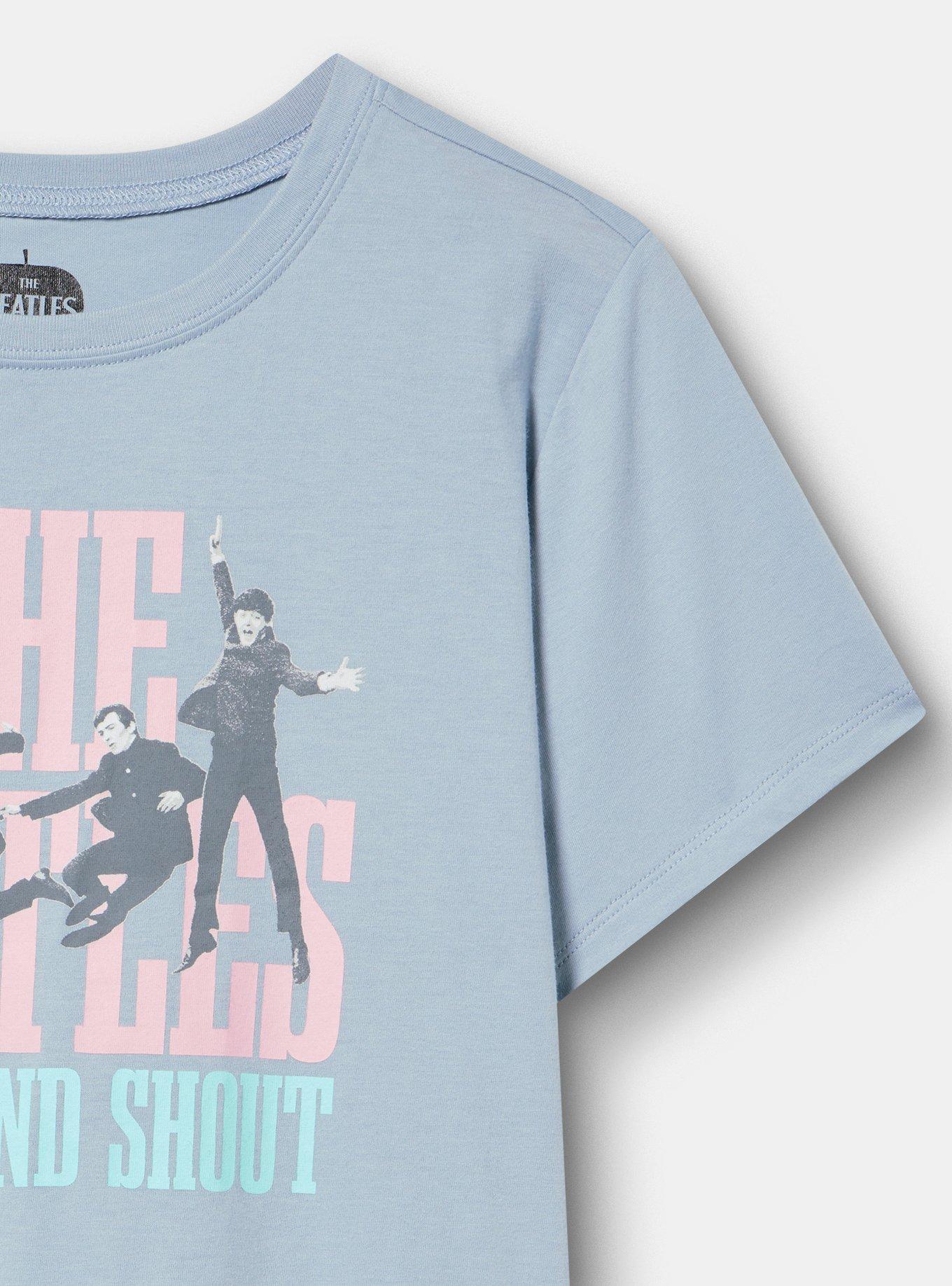 The Beatles Classic Cotton Jersey Tee, THE BEATLES DUSTY BLUE, alternate