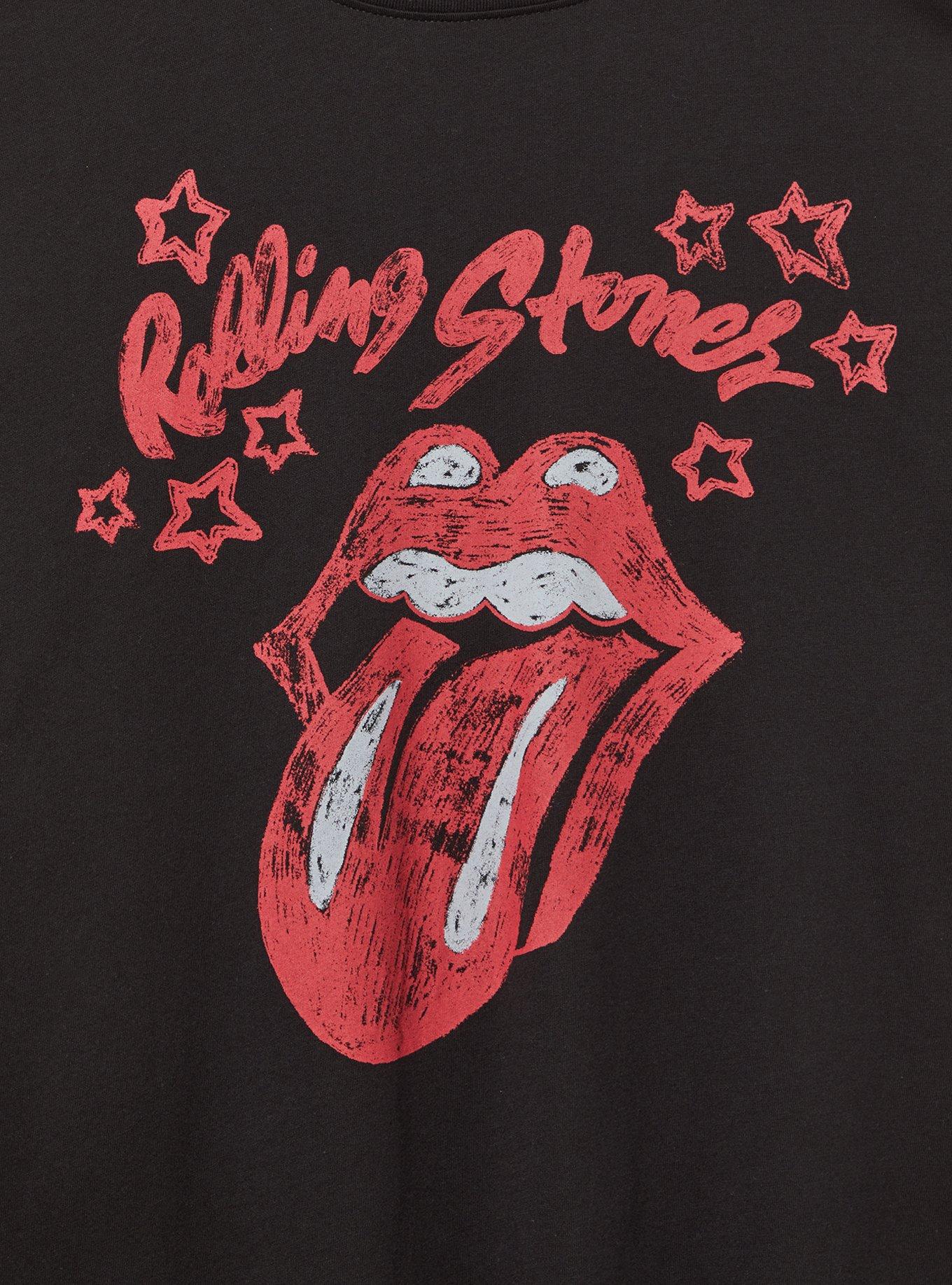The Rolling Stones Oversized Cotton Crew Tee