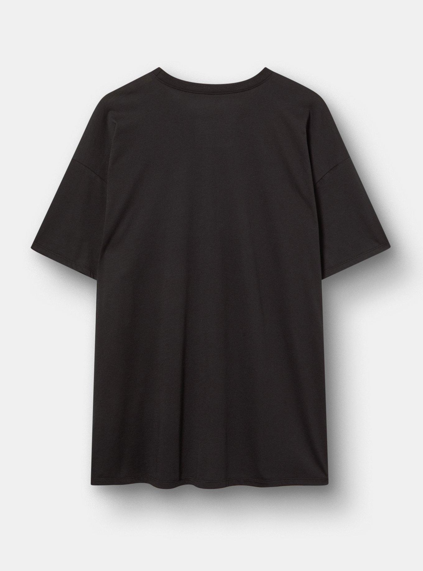 The Rolling Stones Oversized Cotton Crew Tee