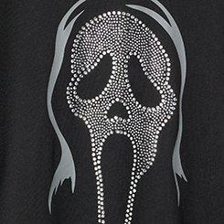 Ghostface Classic Cotton Crew Tee, SCREAM DEEP BLACK, swatch