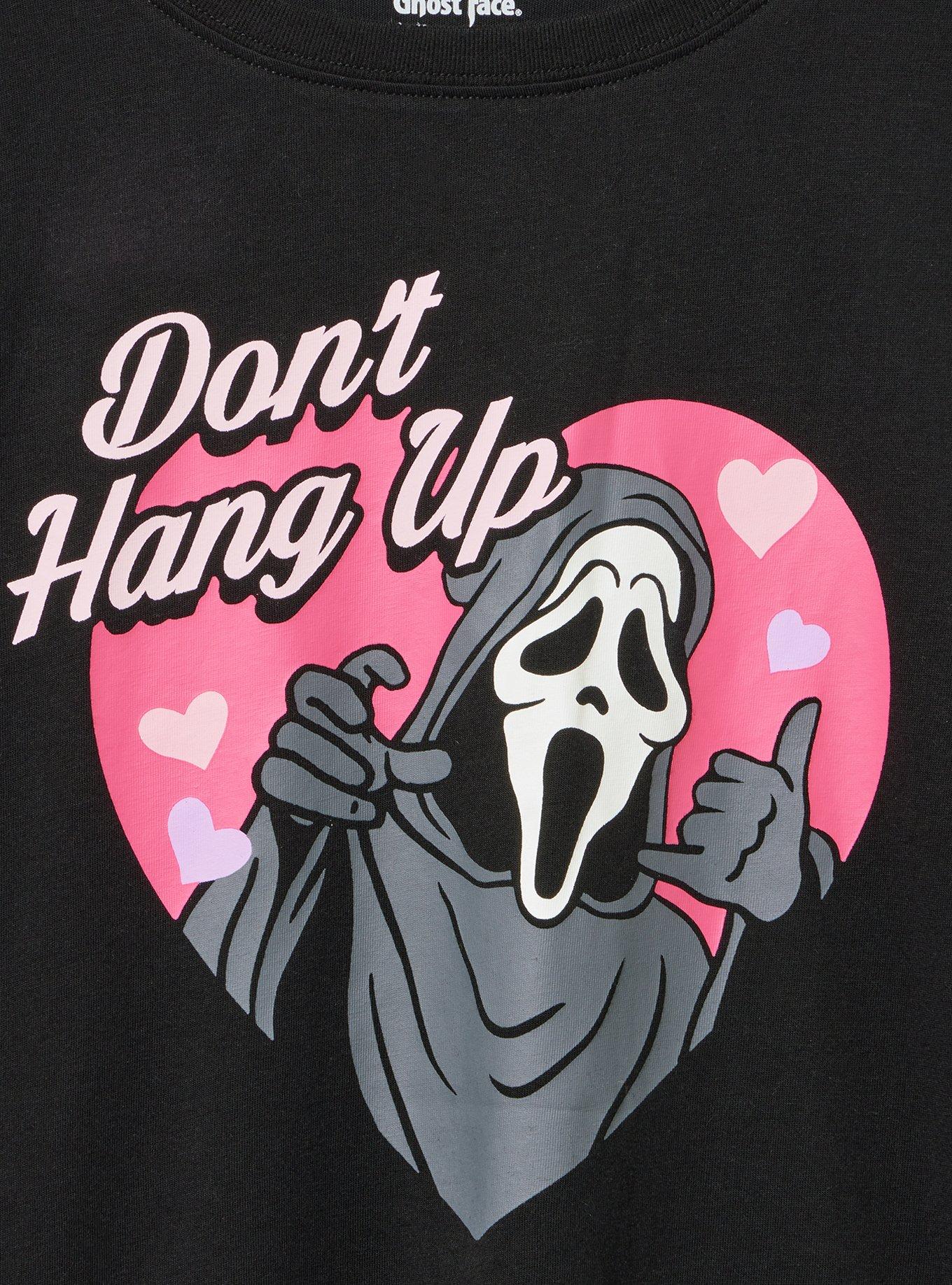 Ghostface Classic Cotton Crew Tee, DONT HANG UP DEEP BLACK, alternate