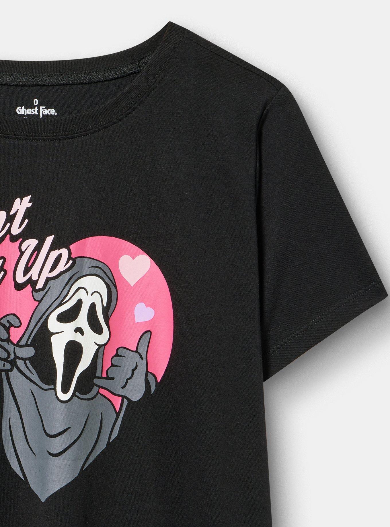Ghostface Classic Cotton Crew Tee, DONT HANG UP DEEP BLACK, alternate
