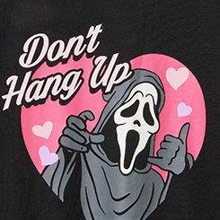 Ghostface Classic Cotton Crew Tee, DONT HANG UP DEEP BLACK, swatch