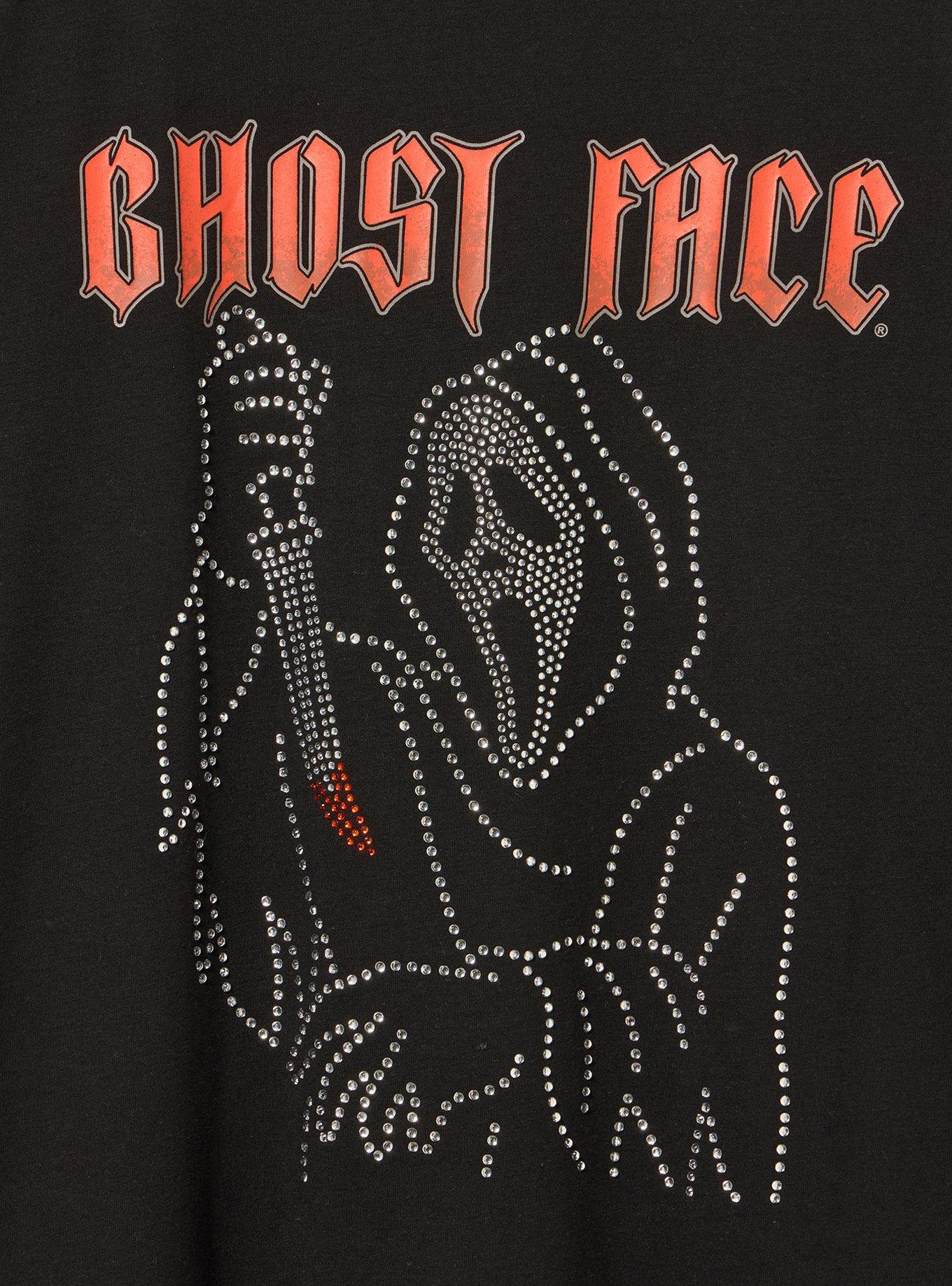 Ghostface Classic Cotton Crew Tee, GHOST FACE HALLOWEEN DEEP BLACK, alternate