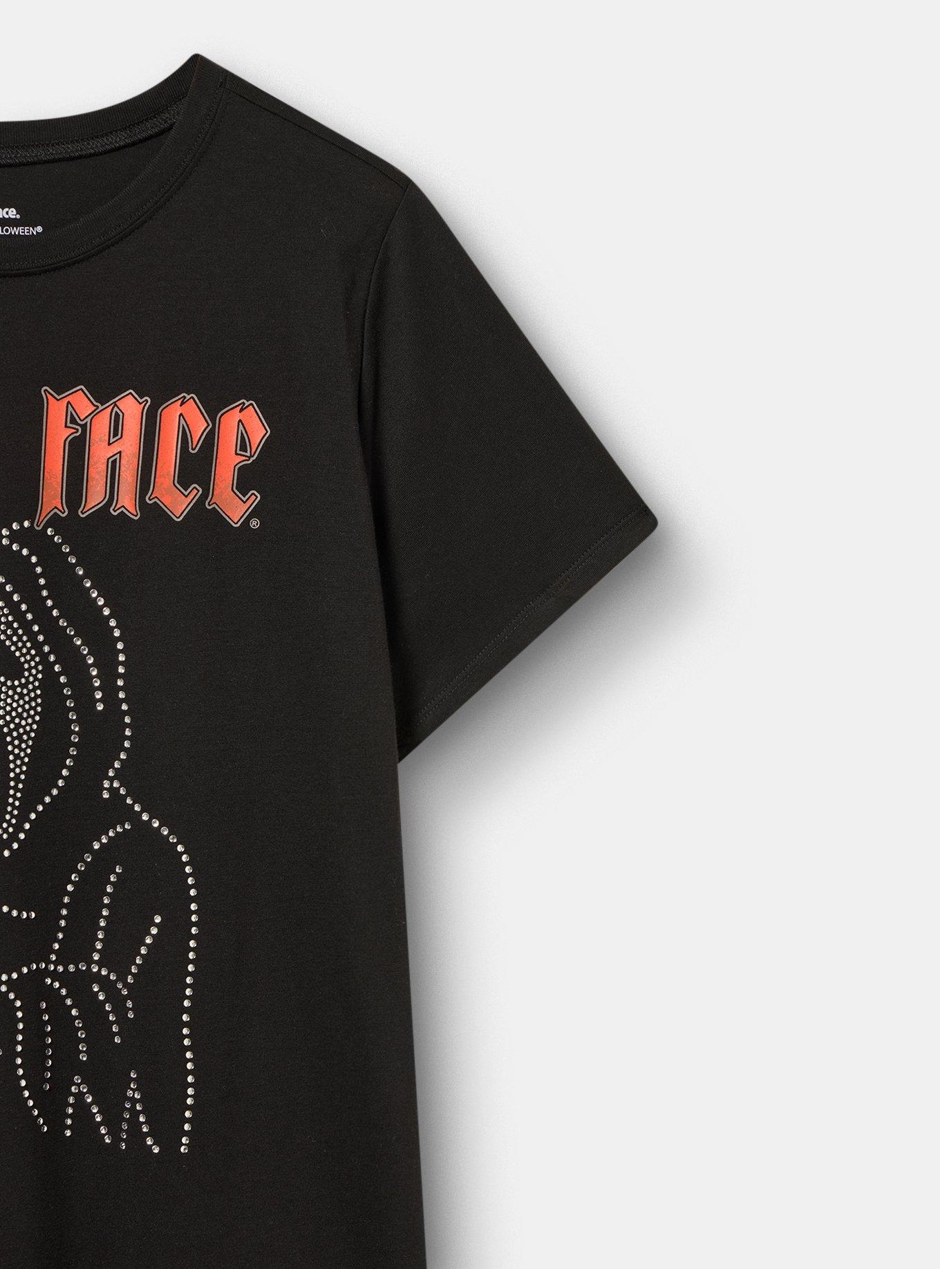 Ghostface Classic Cotton Crew Tee, GHOST FACE HALLOWEEN DEEP BLACK, alternate