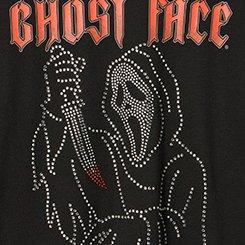 Ghostface Classic Cotton Crew Tee, GHOST FACE HALLOWEEN DEEP BLACK, swatch