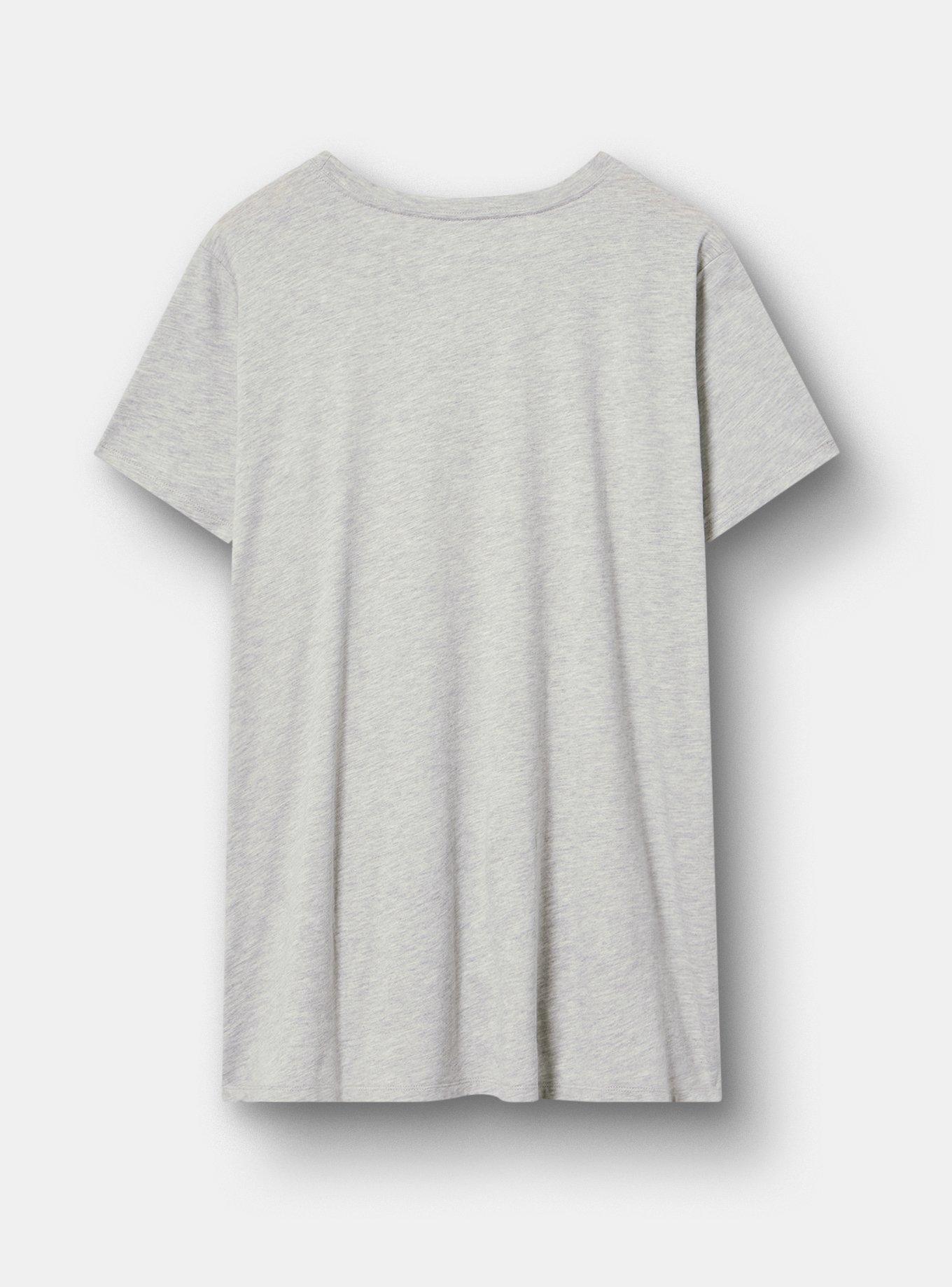 Real Monsters Classic Cotton Jersey Tee, REAL MONSTERS LIGHT HEATHER GREY, alternate