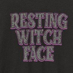 Plus Size Classic Heritage Jersey Crew Tee, WITCH FACE DEEP BLACK, swatch