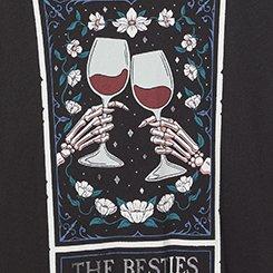 Plus Size Classic Heritage Jersey Crew Tee, THE BESTIES DEEP BLACK, swatch