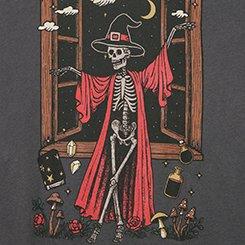 Plus Size Classic Fit Heritage Jersey Crew Tee, SORCERESS TAROT CARD VINTAGE BLACK, swatch