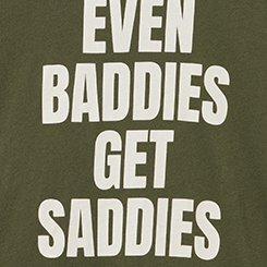 Classic Heritage Jersey Crew Tee, BADDIES GET SADDIES DEEP DEPTHS, swatch