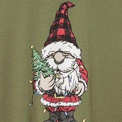 Classic Heritage Jersey Crew Tee, SANTA GNOME FOUR LEAF CLOVER, swatch