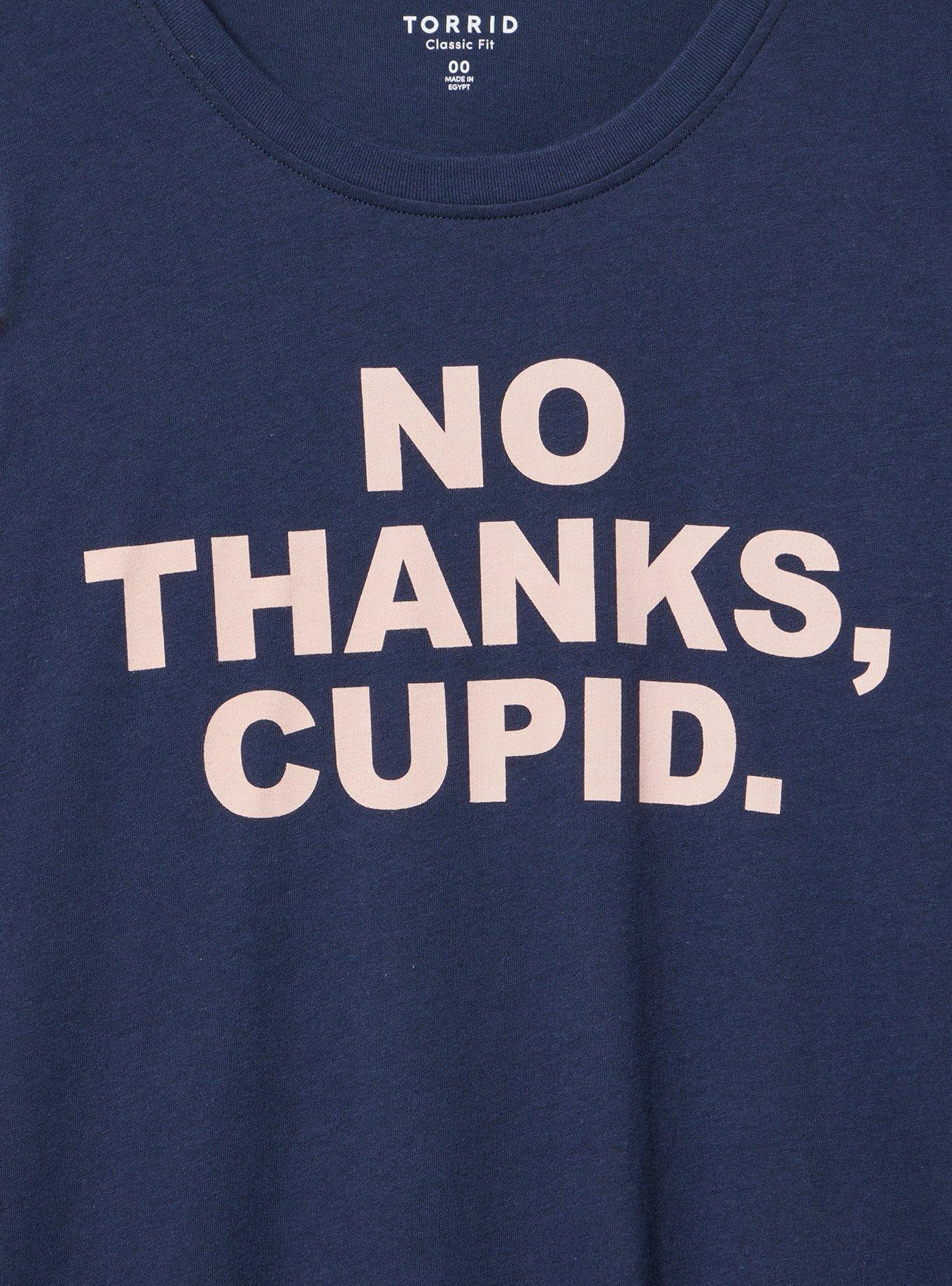 Classic Heritage Jersey Crew Tee, NO THANKS CUPID PEACOAT, alternate