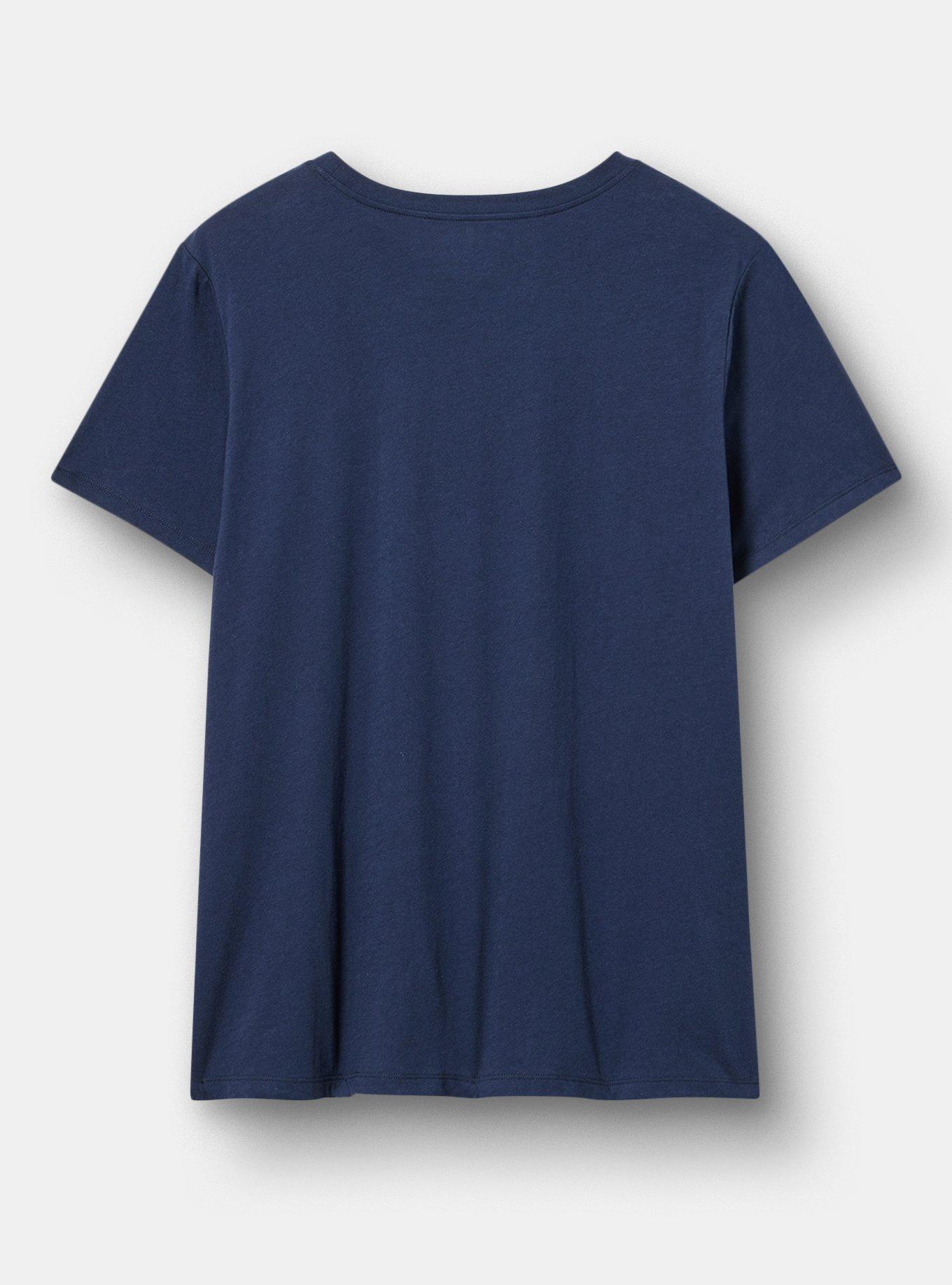 Classic Heritage Jersey Crew Tee, NO THANKS CUPID PEACOAT, alternate