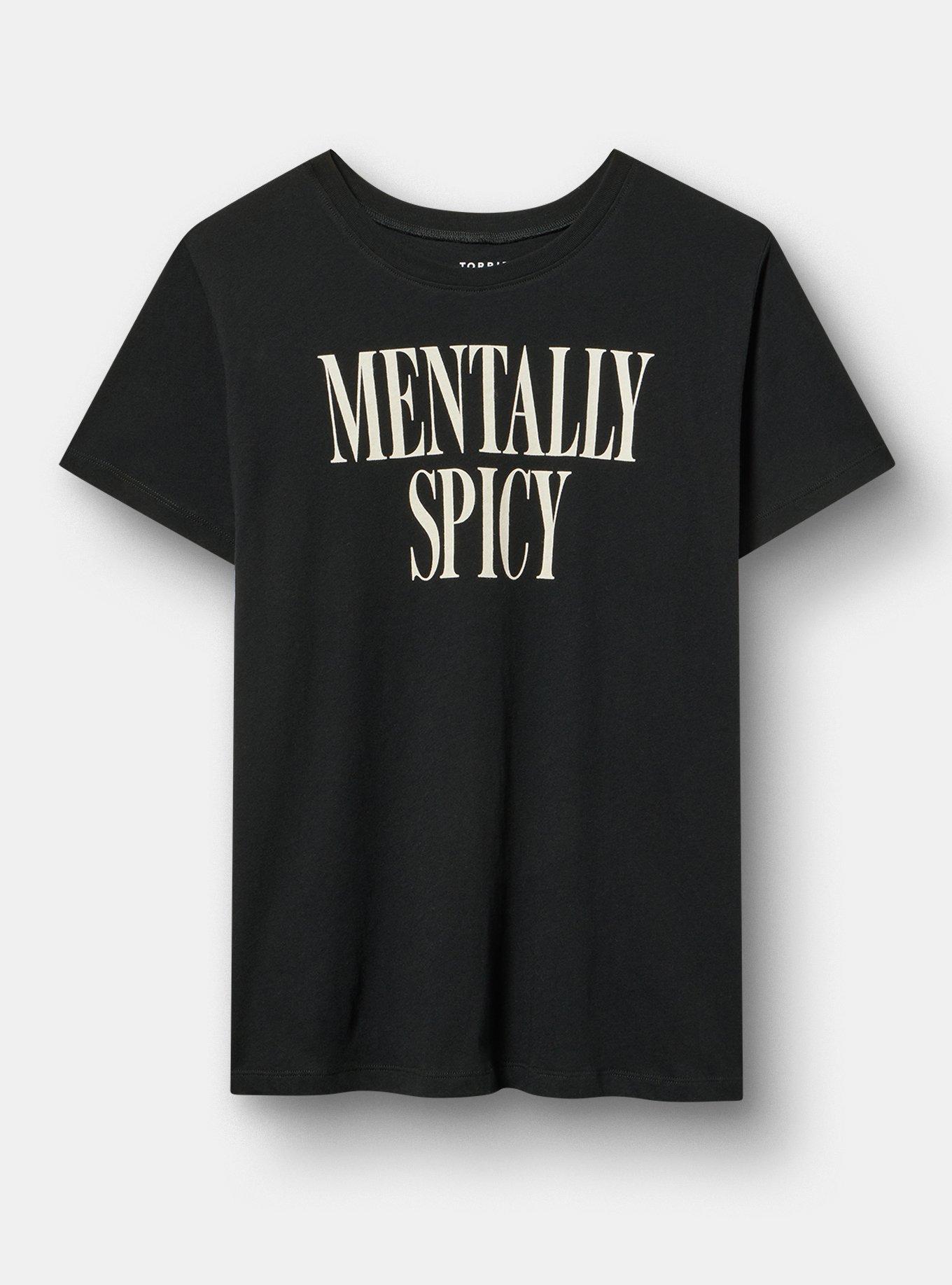 Classic Heritage Jersey Crew Tee, MENTALLY SPICY DEEP BLACK, hi-res