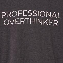 Plus Size Classic Fit Heritage Jersey Crew Tee, PROFESSIONAL OVERTHINKER OBSIDIAN, swatch