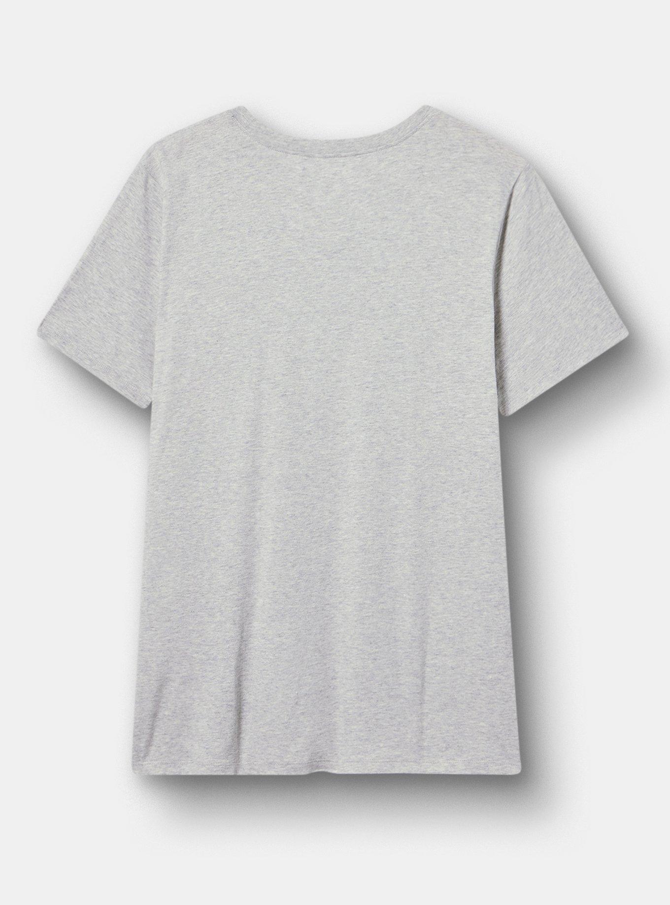 Classic Heritage Jersey Crew Tee, NAH IM GOOD HEART DOILY LIGHTEST HEATHER GREY, alternate