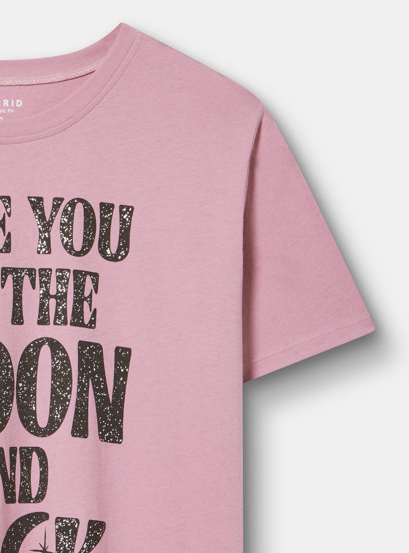 Classic Heritage Jersey Crew Tee, MOON AND BACK LILAS, alternate