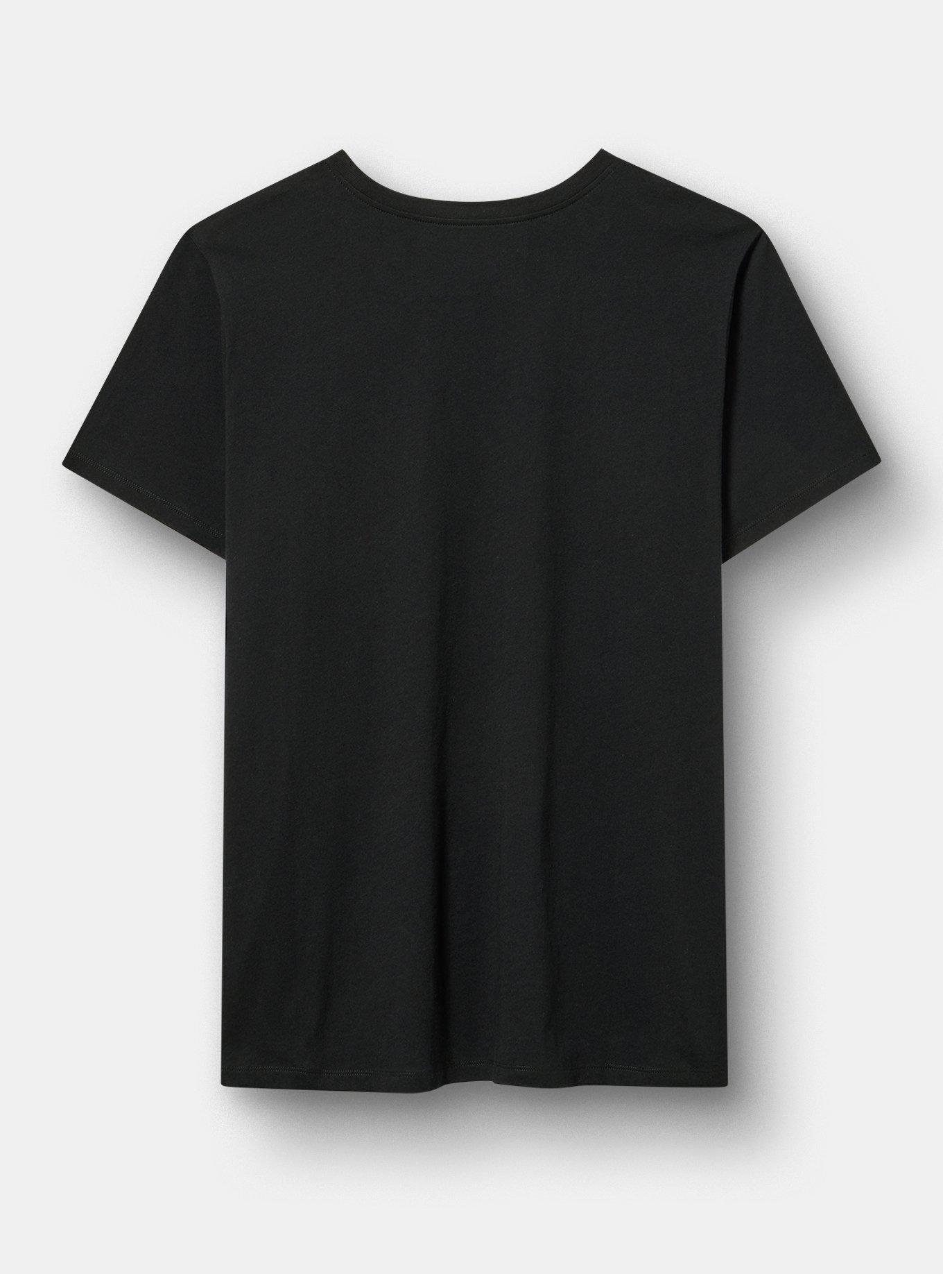 Classic Heritage Jersey Crew Tee, LETS CALL IN SICK DEEP BLACK, alternate