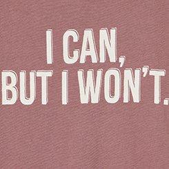 Classic Heritage Jersey Crew Tee, I CAN BUT I WONT ROSE TAUPE, swatch