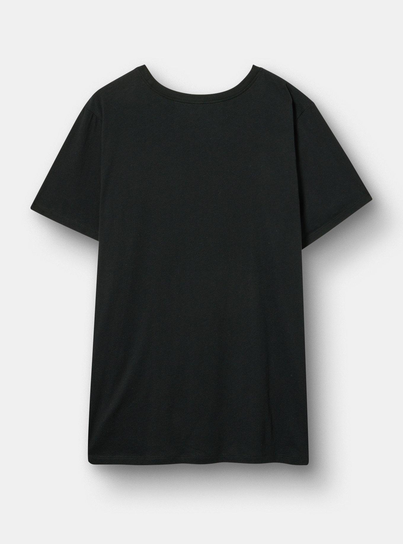 Classic Heritage Jersey Crew Tee, HOROSCOPES LIED DEEP BLACK, alternate