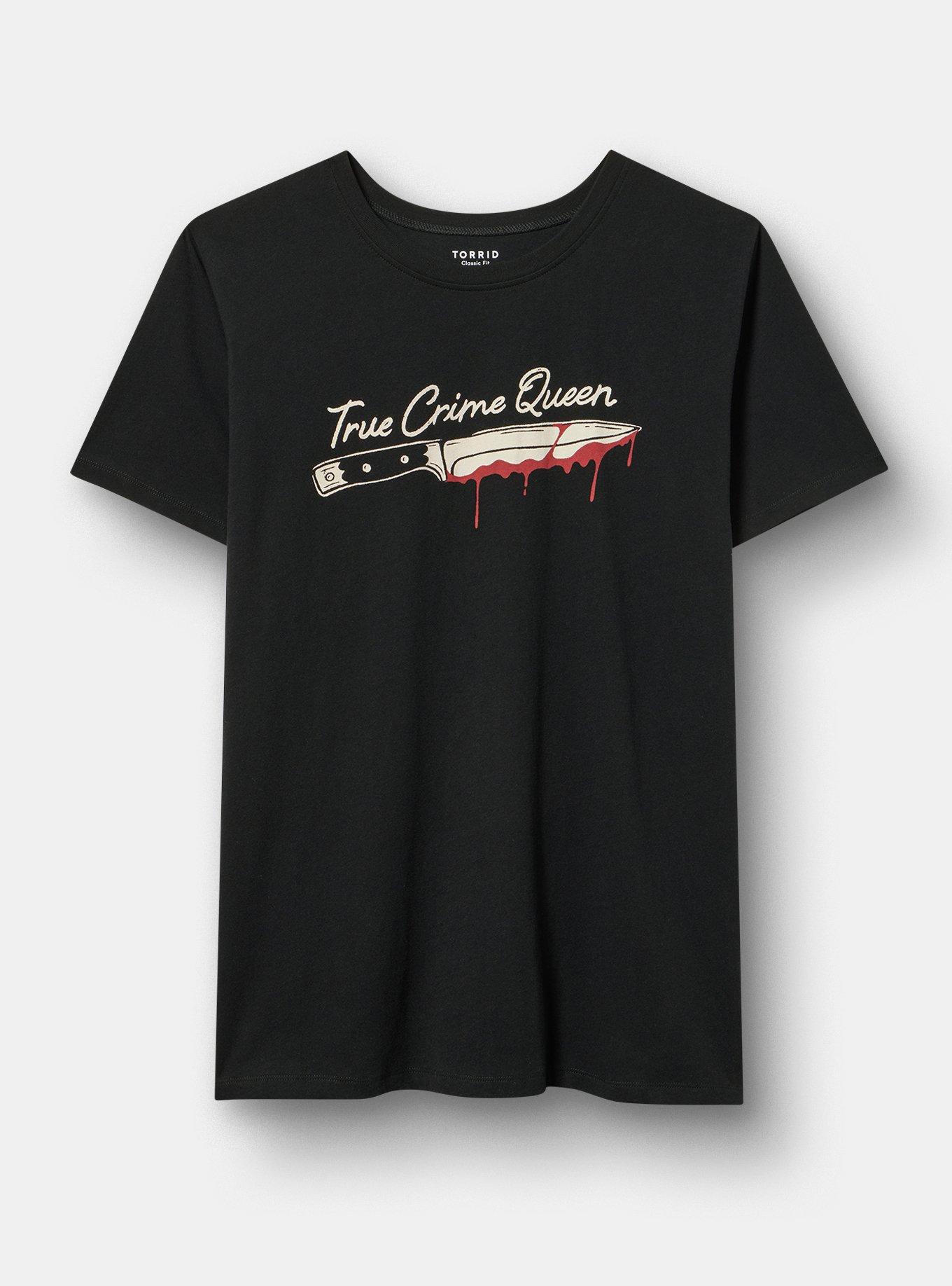 Classic Heritage Jersey Crew Tee, TC QUEEN DEEP BLACK, hi-res