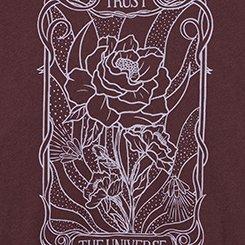 Classic Heritage Jersey Crew Tee, TRUST ROSE TAROT FUDGE, swatch