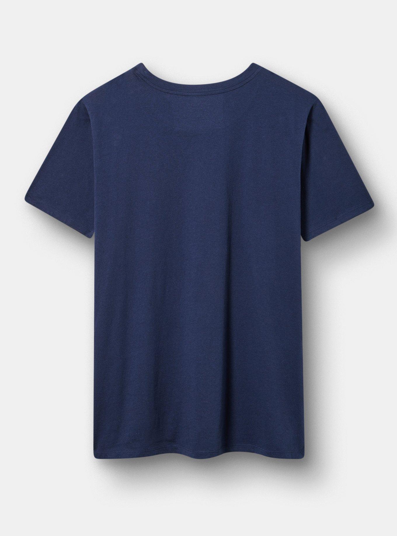 Classic Heritage Jersey Crew Tee, TIRED AS A MOTHER PEACOAT, alternate