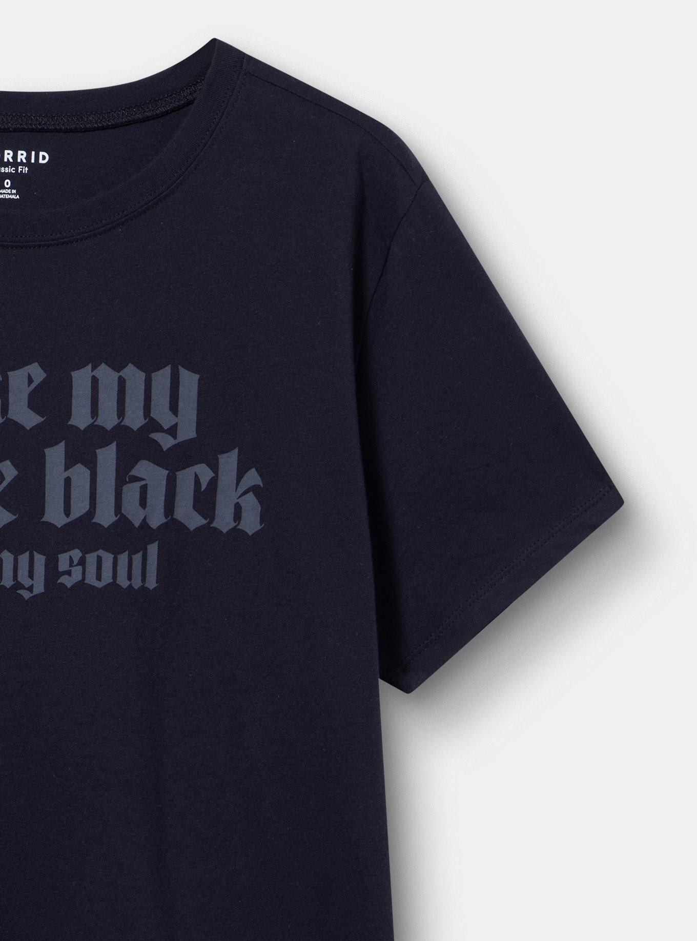 Classic Heritage Jersey Crew Tee, COFFEE BLACK LIKE SOUL DEEP BLACK, alternate