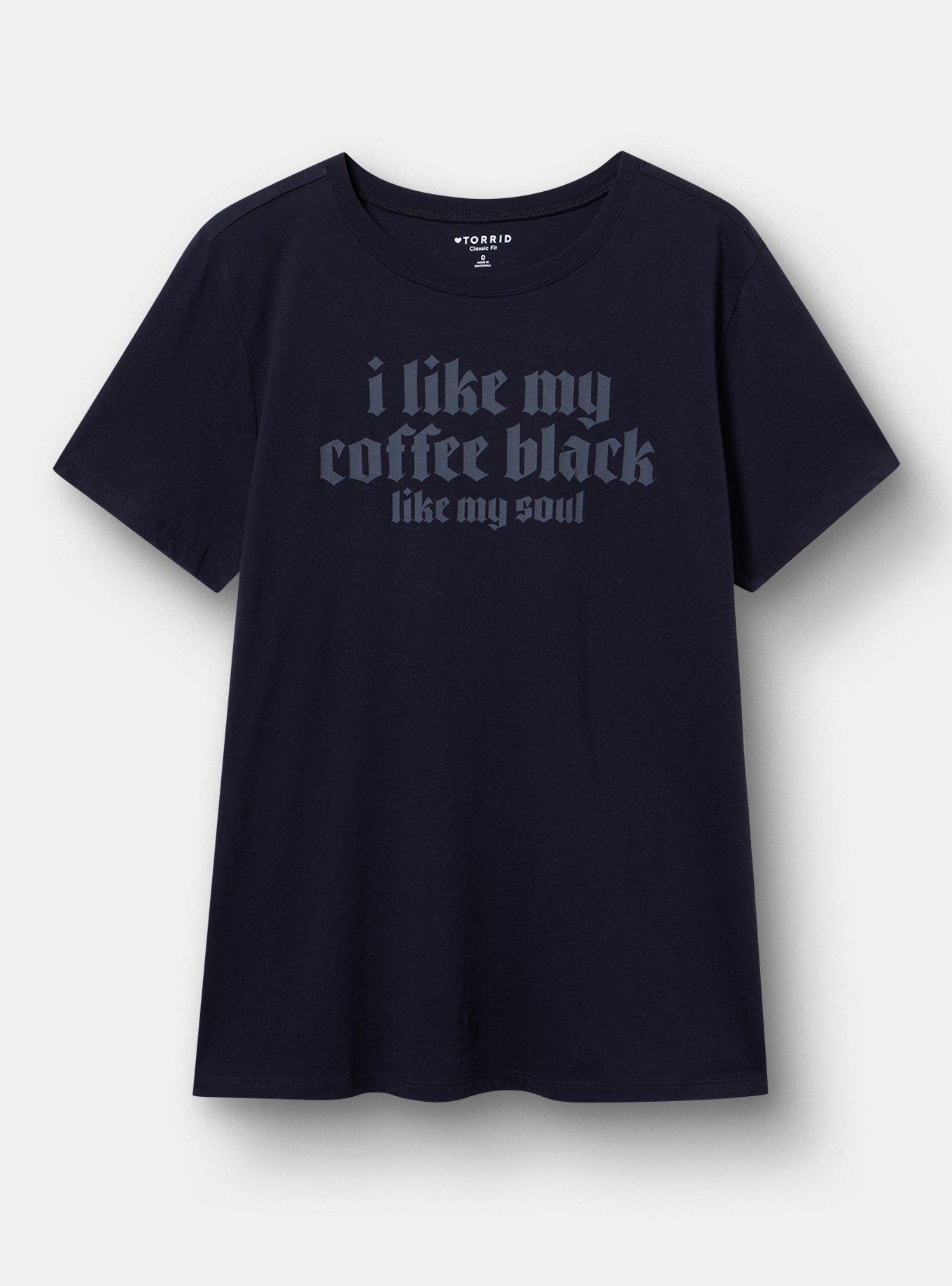 Classic Heritage Jersey Crew Tee, COFFEE BLACK LIKE SOUL DEEP BLACK, hi-res