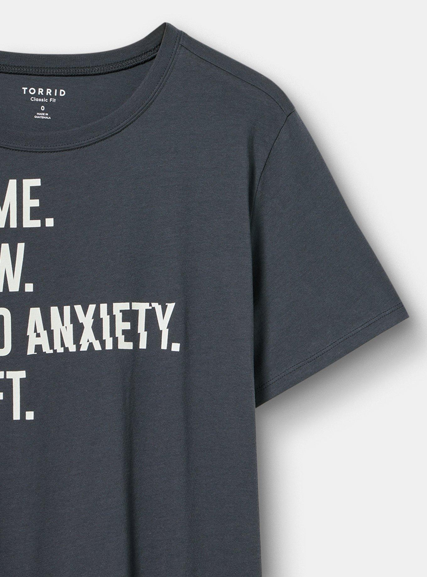 Classic Heritage Jersey Crew Tee, ANXIETY LEFT OBSIDIAN, alternate