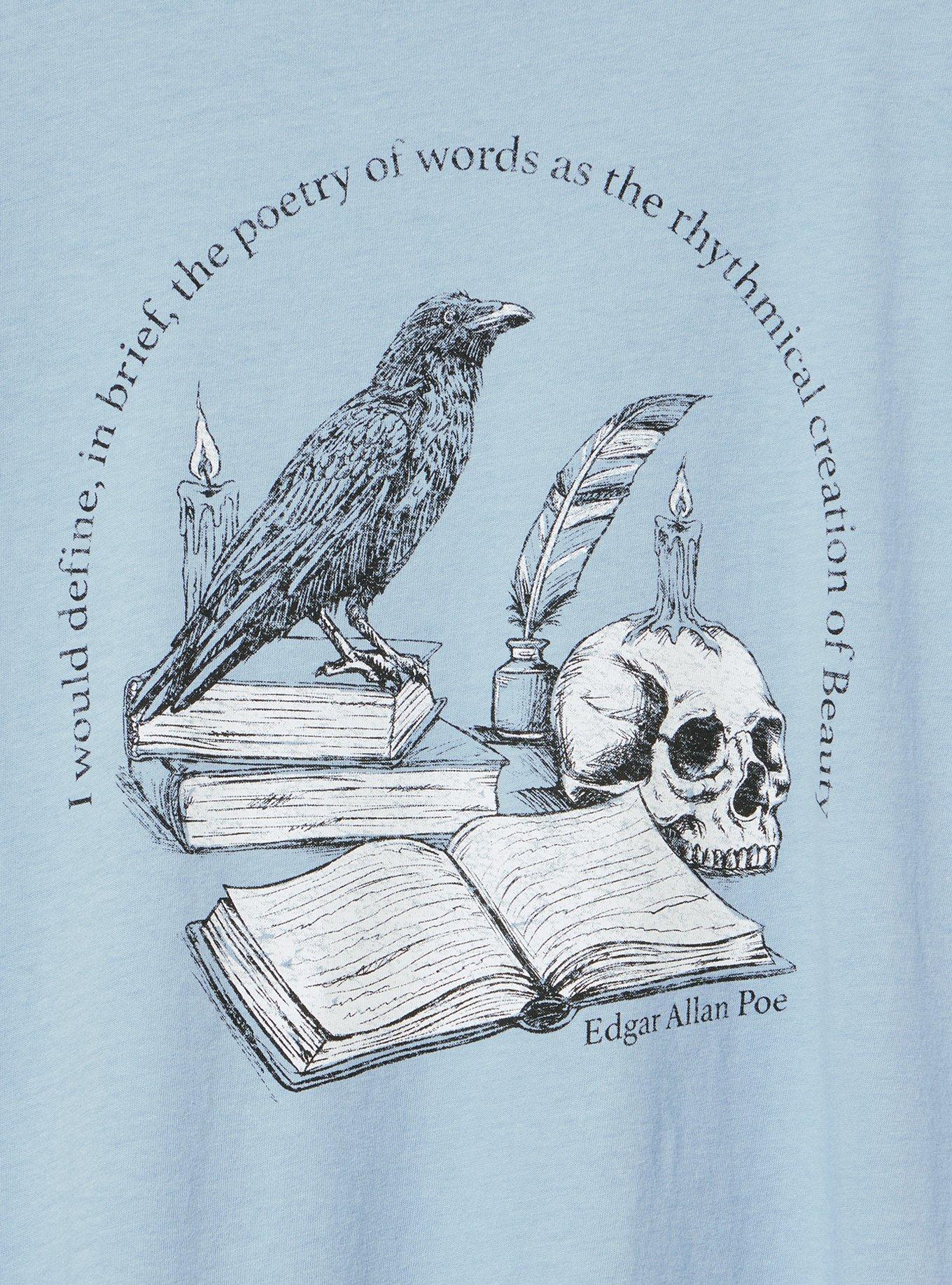 Classic Heritage Jersey Crew Tee, POE DUSTY BLUE, alternate