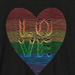 Classic Heritage Jersey Crew Tee, LOVE HEART LINES DEEP BLACK, swatch