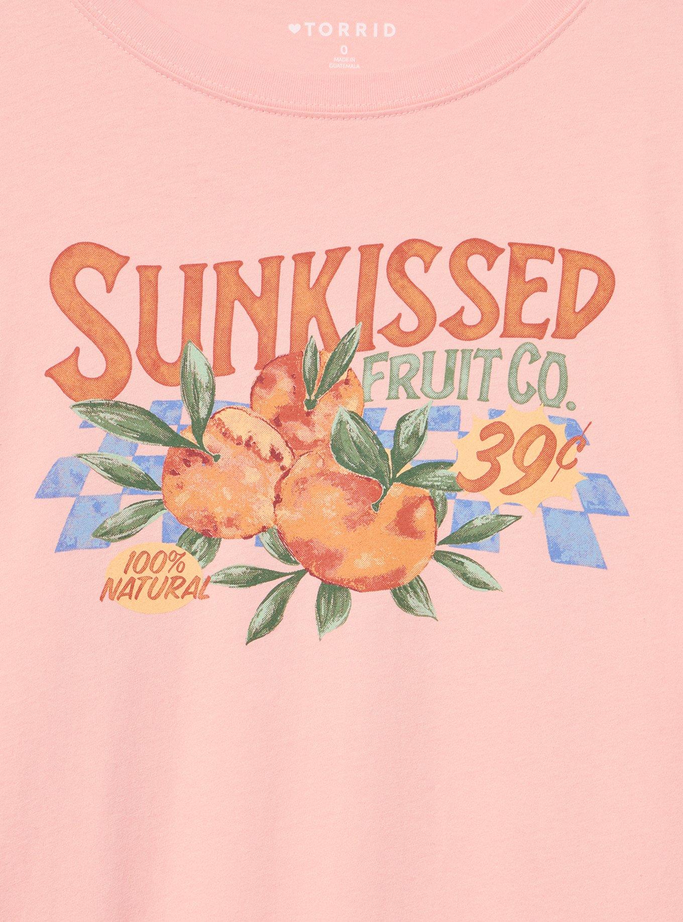 Classic Heritage Jersey Crew Tee, SUNKISSED FRUIT CO BLOSSOM, alternate