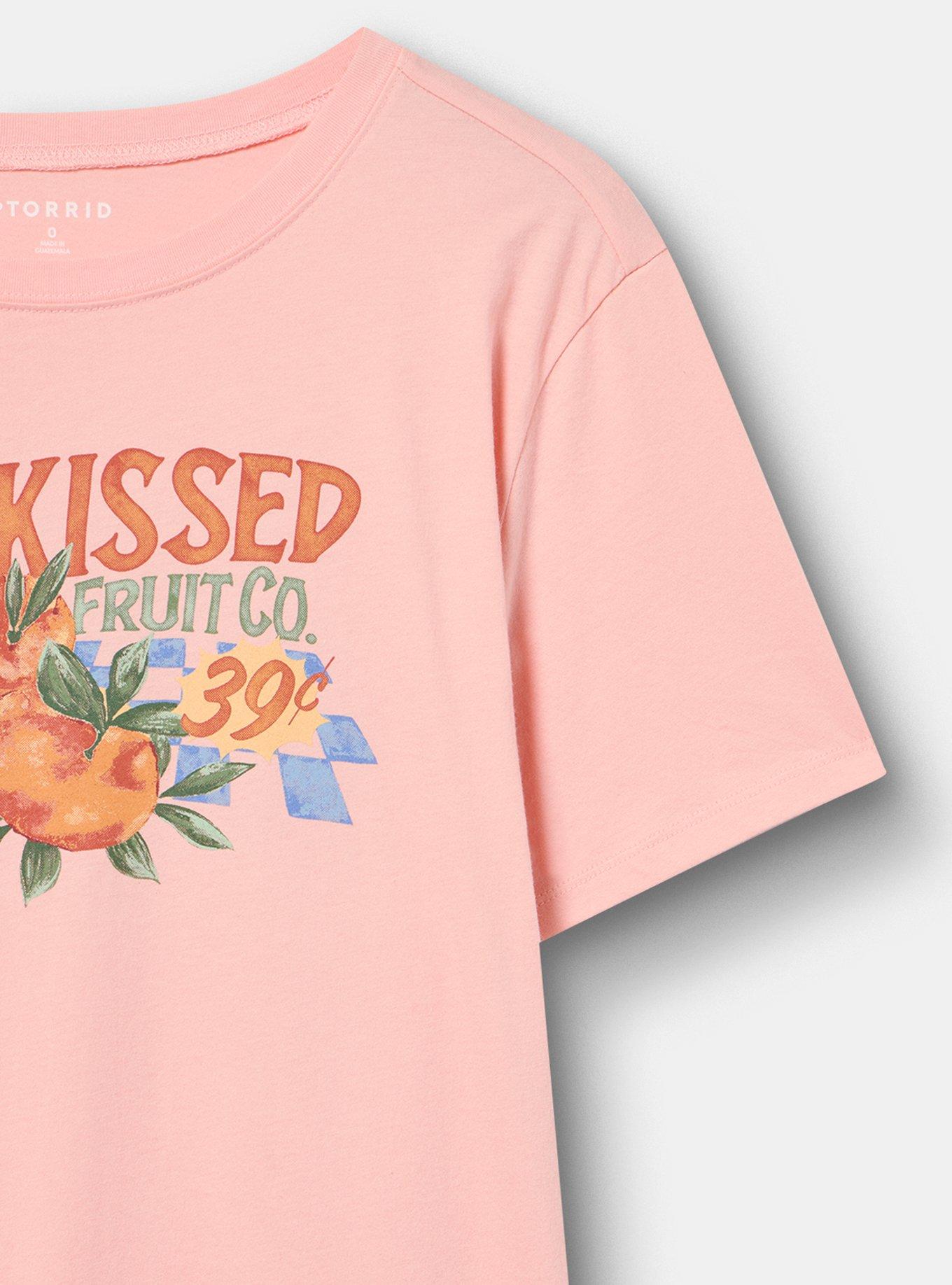 Classic Heritage Jersey Crew Tee, SUNKISSED FRUIT CO BLOSSOM, alternate