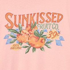 Classic Heritage Jersey Crew Tee, SUNKISSED FRUIT CO BLOSSOM, swatch