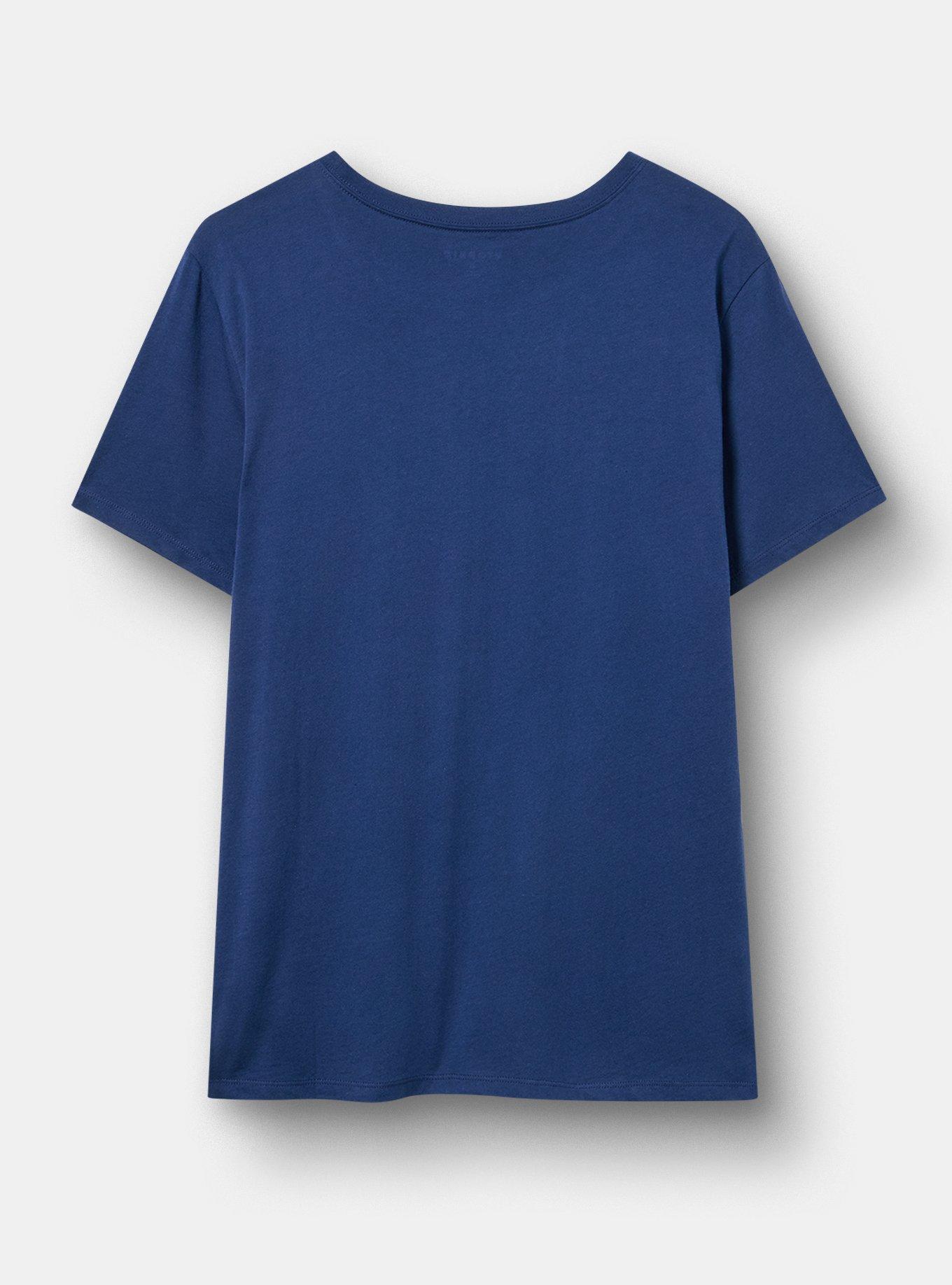 Classic Heritage Jersey Crew Tee, UNFILTERED WORDS MEDIEVAL BLUE, alternate